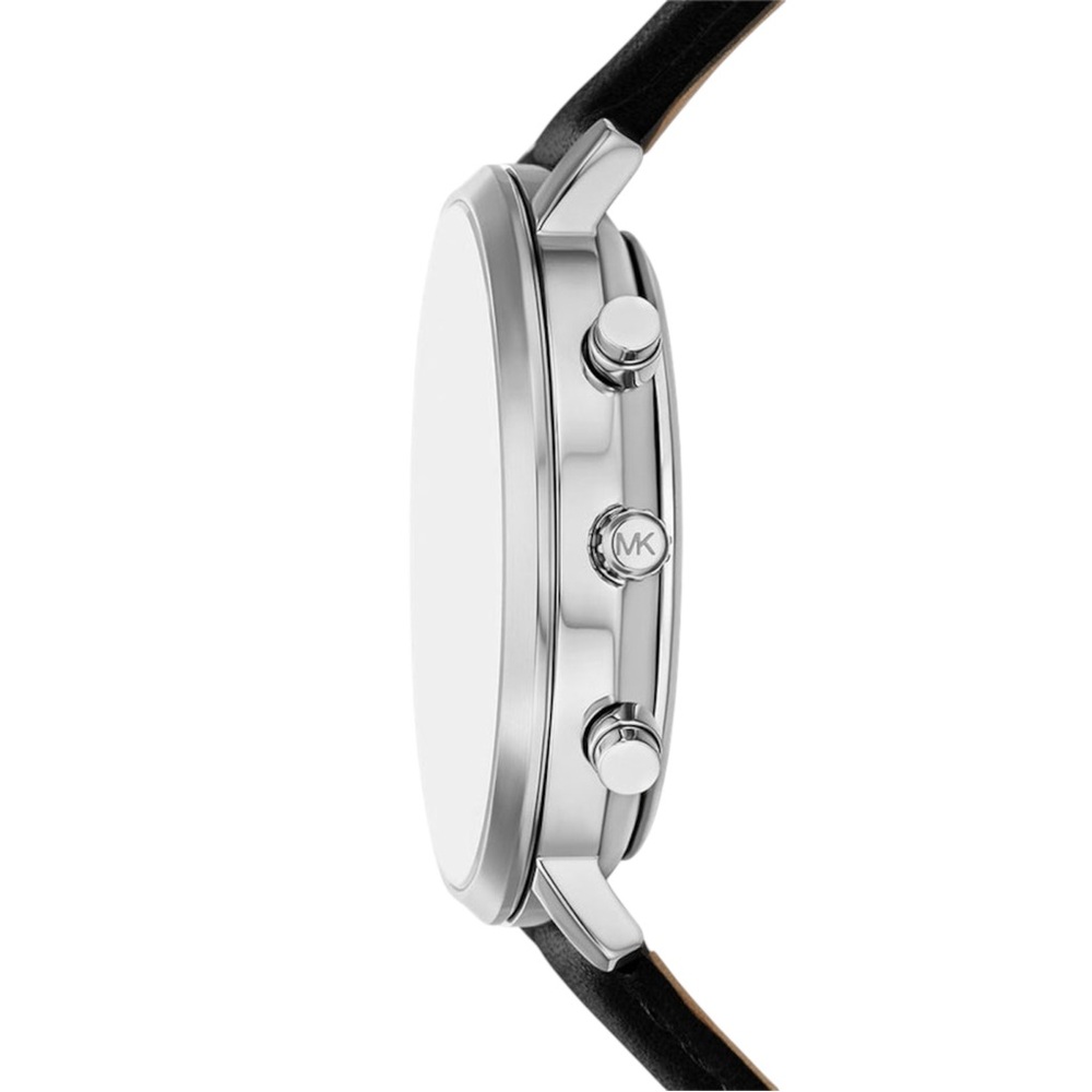MICHAEL KORS BLAKE SILVER MEN'S WATCH - Picture 3 of 7